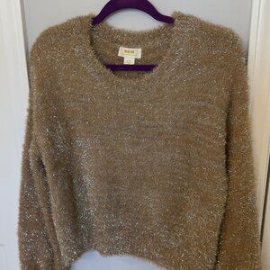 🔱NWT🔱 Gold sweater - Maeve by ANTHROPOLOGIE